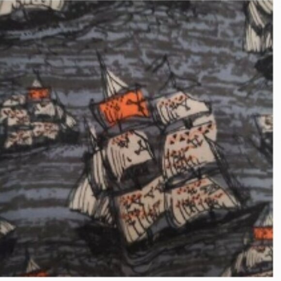 Lularoe Classic T Nautical Sailboat Ship Blue EUC XXS - Picture 3 of 4